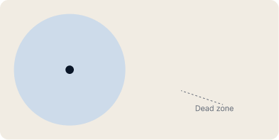 Home WiFi dead-zone illustration before using a RAGOAT extender