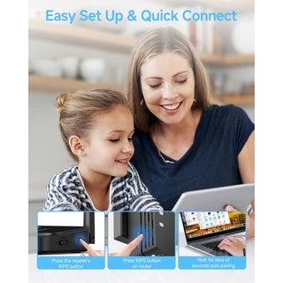 RAGOAT WiFi Extender Signal Booster for Home, Long Range Internet Booster with Ethernet Port, WiFi Repeater up to 12880 sq ft and 105 Devices